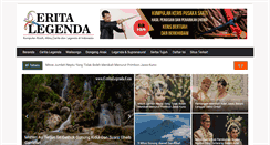 Desktop Screenshot of ceritalegenda.com